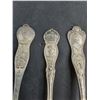 Image 2 : (6) Vintage Souvenir Teaspoons
