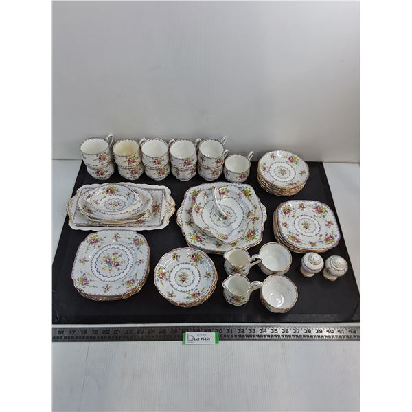 Large Set of Royal Albert "Petit Point" Fine China - Pickup Preferred