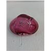 Image 2 : Pink Art Glass Candy Dish