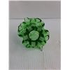 Image 3 : Green Art Glass Trinket Basket - Small Chip