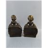 Image 3 : Pair of Vintage Metal "Colonial Lady" Book Ends