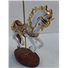 Image 4 : The Franklin Mint "Golden Mane Horse" Carousel Porcelain Ornament