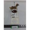 Image 1 : The Franklin Mint "American Beauty Horse" Carousel Porcelain Ornament