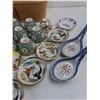 Image 4 : Assorted Asian Style Bowls, Cups & Saucers, Wooden Basket