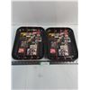Image 1 : (2) Centennial Coca-Cola Metal Serving Trays - 10.5" x 13"