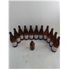 Image 2 : (12) Mostly Molson Canadian 625 ml 'Brown Glass' Beer Bottles, Box - Pickup Only