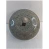 Image 3 : Granite Curling Stone - Split Wooden Handle - 10.5" Diameter - Pickup Only