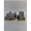 Image 2 : (2) Partylite Ceramic Scented Candle Farm Sets - No Candles
