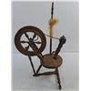 Image 3 : Vintage Wooden Replica Textiles Spinning-Wheel - 16" High