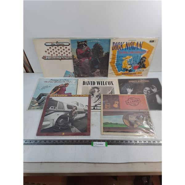 (8) Records (Sonny & Cher, David Wilcox, Dick Nolan)