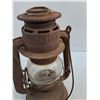 Image 2 : Vintage CSK Beacon Kerosene Lantern - 10" High - Cannot Ship