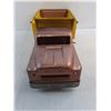 Image 3 : Vintage Strutco Pressed Steel Hydraulic Toy Dump Truck - Tested - 20" Length