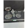 Image 1 : Assorted Crystal/Glass Dishware & Fancyware