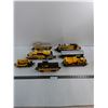 Image 1 : Set of 7 Plastic Caterpiller Toy Train Cars