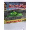 Image 3 : Matchbox In Box "Battle Kings" M48-A2 Replica Tank & Soldiers