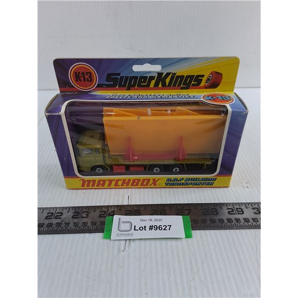 Matchbox In Box "Super Kings" D.A.F. Building Transporter Replica