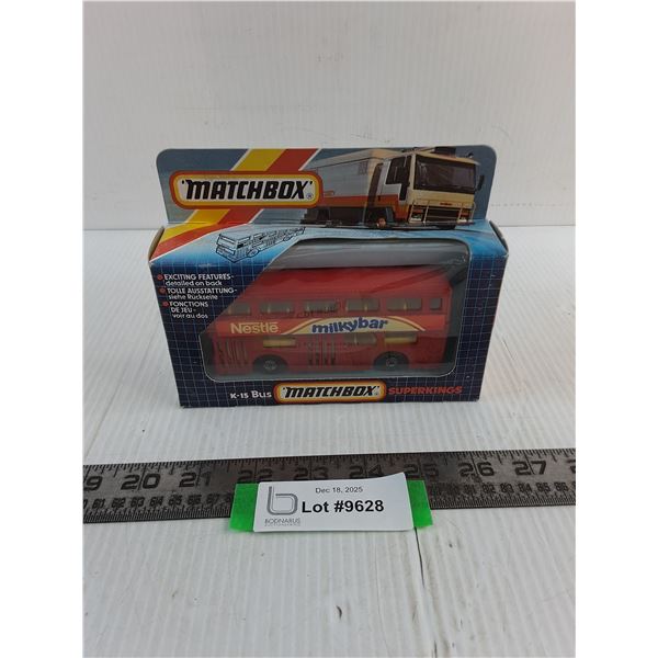 Matchbox In Box "Super Kings" Replica K-15 Double-Decker Bus