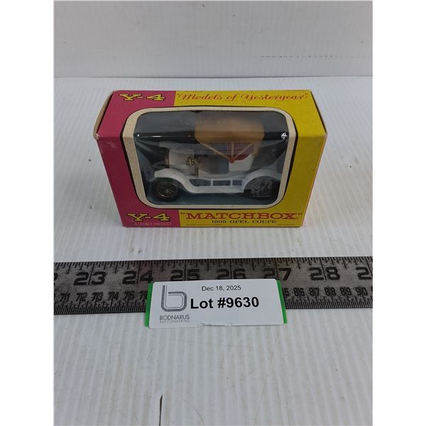 Matchbox In Box "Models of Yesteryear" Replica 1909 Opel Coupe