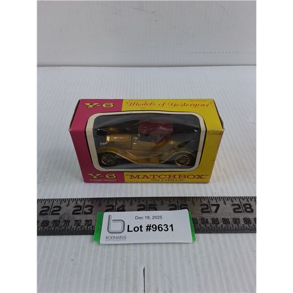 Matchbox In Box "Models of Yesteryear" Replica 1913 Cadillac