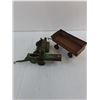Image 3 : (2) Vintage Folded Metal Replica Farm Implements