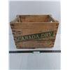 Image 1 : Vintage Wooden 'Canada Dry' Crate - 18x12x13" - Pickup Preferred