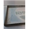 Image 3 : Galvanized Steel Framed 'Pepsi' Store Sign - 29.5x19x2.5" - Pickup Only