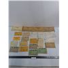 Image 1 : Assorted Vintage Receipts, Ration Booklets, Permits, Misc.