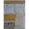Image 4 : Assorted Vintage Receipts, Ration Booklets, Permits, Misc.