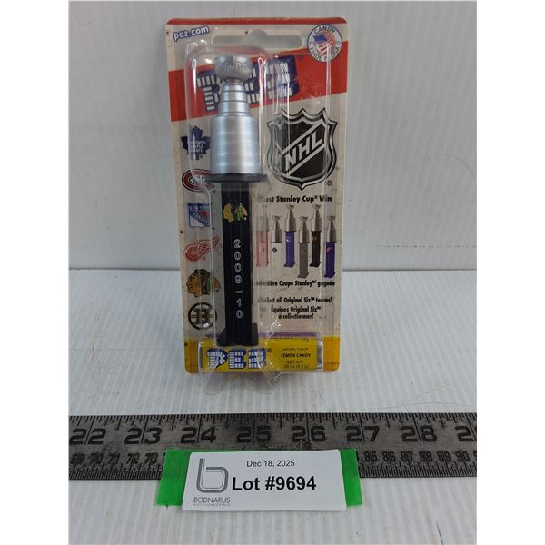 Sealed "Chicago Black Hawks 2010 Stanley Cup Champions" Pez Dispenser