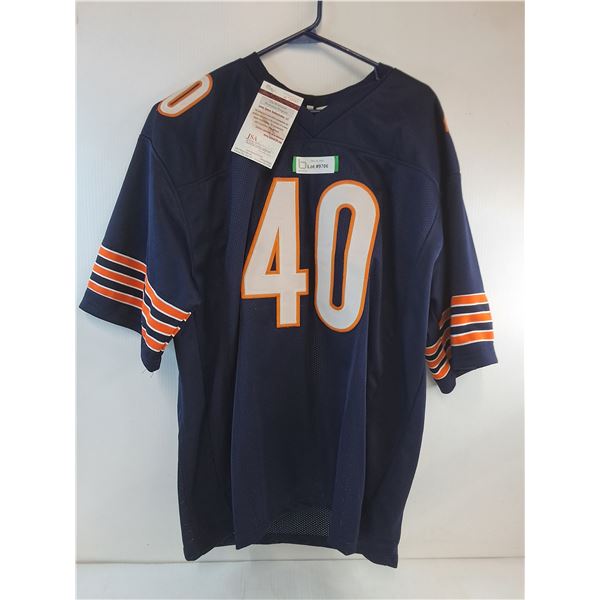 # Chicago Bears XL "Sayers - 40" Autographed/Certified NFL Jersey