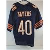 Image 2 : # Chicago Bears XL "Sayers - 40" Autographed/Certified NFL Jersey