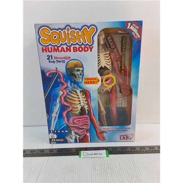 Smart Lab In Box 29-Piece "Squishy Human Body"-Opened but Complete