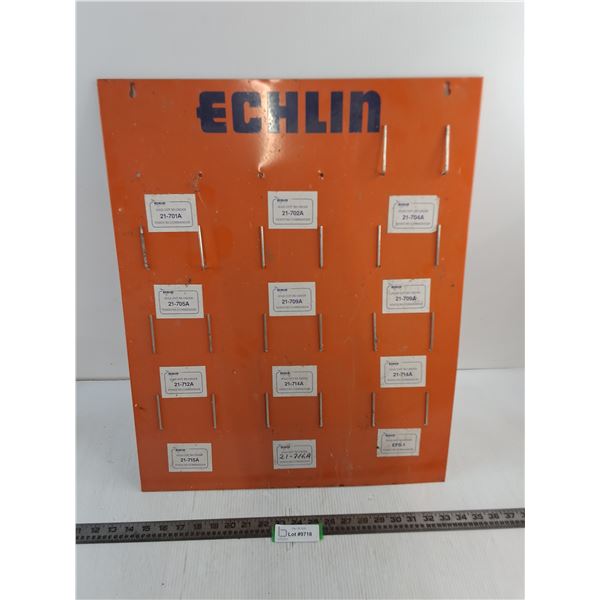 Echlin Metal Store Display w/Product Holders - 19.5" x 24" - Pickup Preferred