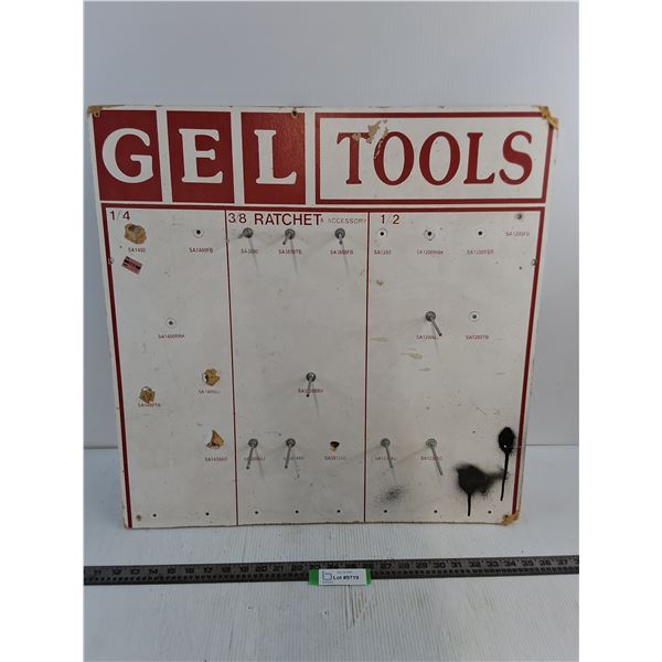GEL Tools Store Display Board - 24" x 24" - Pickup Preferred