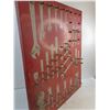 Image 2 : # Metal 'Shop Tools' Organizer Board - 27" x 33" - Pickup Only