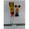 Image 1 : (2) Vintage Toys (Hardman Spinorama, Wind-Up Mickey Mouse)