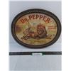 Image 1 : Vintage Metal Dr.Pepper Serving Tray - 14.5" x 12"