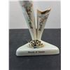 Image 2 : (2) Italian Porcelain (Capodimonte Jewelry Holder, Iridescent Venetian Pen Holder)