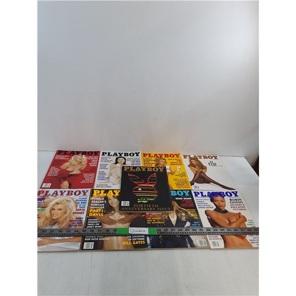 Partial 1994 Set of Playboy Magazines