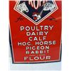 Image 3 : # Flory's Feeds Enamel Metal Sign - 21.5" x 36" - CANNOT SHIP