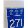 Image 3 : Saskatchewan Highway 271 Road Sign  - 18" x 24" Pick Up Preferred