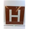 Image 1 : * Hospital Road Sign - 24" x 24" - PICK UP
