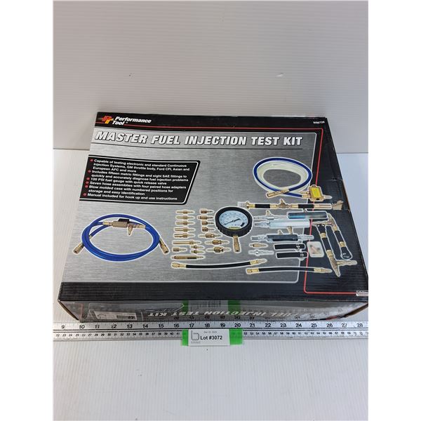 Performance Tool Master Fuel Injection Test Kit