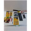 Image 1 : Tool Lot: Wire Cutters, Steel Wool, Couplers, Ring & Pins Set, Tweezers, Misc