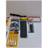 Image 3 : Tool Lot: Wire Cutters, Steel Wool, Couplers, Ring & Pins Set, Tweezers, Misc