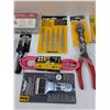 Image 3 : Tool Lot: Wire Cutters, Rivet Kit, Extension Cord, Misc