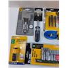 Image 2 : Tool Lot: Torx Socket Set, Magnets, Air Tire Gauge, Misc