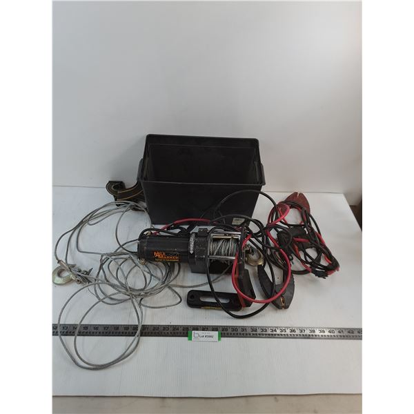Mile Marker ATV Winch - As is, Battery Box