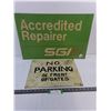 Image 1 : (2) Signs (SGI 24" x 16" & No Parking 16" x 12.5") - Pick Up Preferred