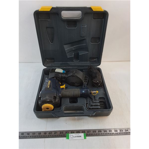 Mastercraft Air-Powered Coiled Roofing Nailer Kit - Untested, As is